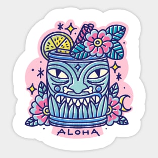 Tiki brew Sticker